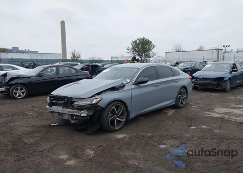 2021 Honda Accord Sport Special Edition из США, поврежденный, VIN 1HGCV1F44MA014435